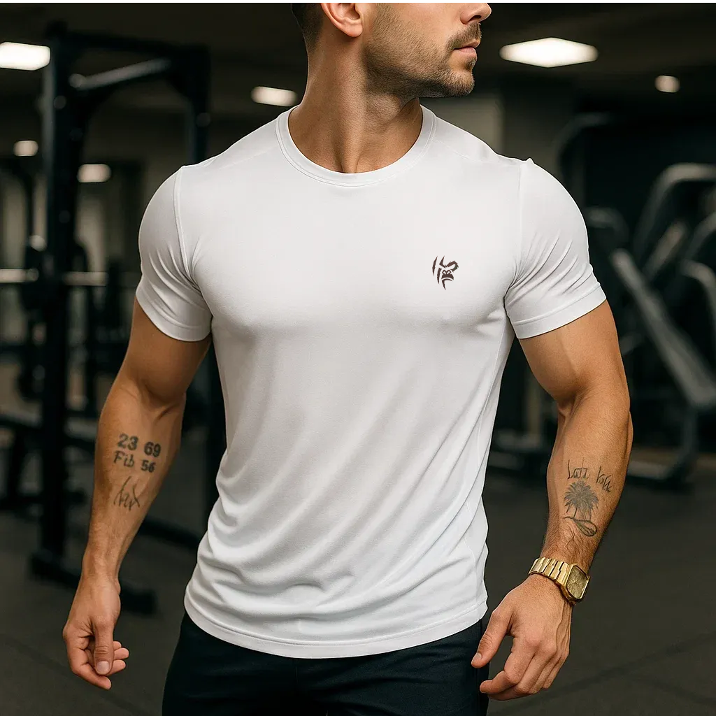 Camiseta Dry-Fit - Branca