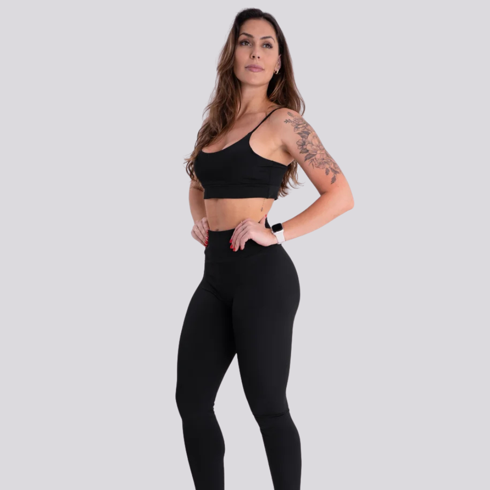 Conjunto Feminino Top Alça Fina Kong Femme